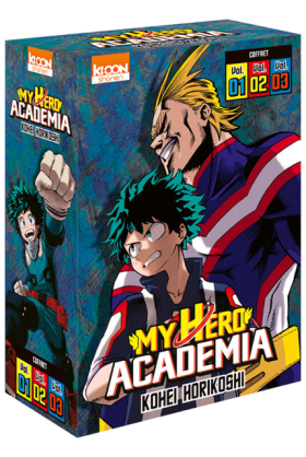 My Hero Academia Coffret Tome 1 à 3