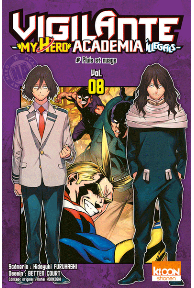 Vigilante Tome 8 - My Hero Academia Illegals