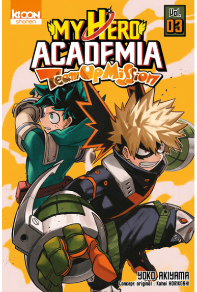 My Hero Academia : Team-up Mission Tome 3