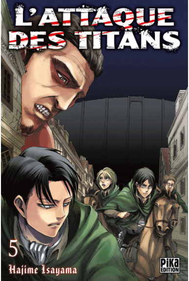 L'attaque des Titans Tome 5 L'attaque des Titans Tome 5