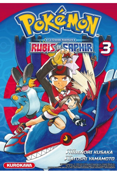 Pokémon Rubis et Saphir Tome 3 Pokémon Rubis et Saphir Tome 3