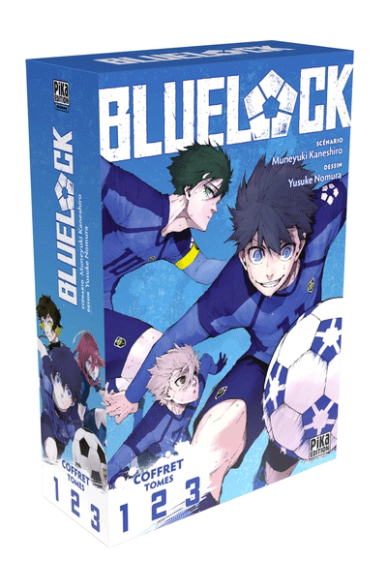 Coffret Blue Lock Tome 1 à 3