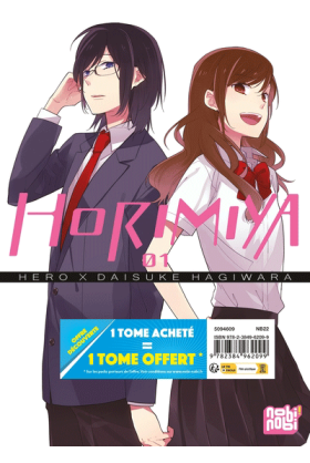 Pack Horimiya Tome 1 + Tome 2