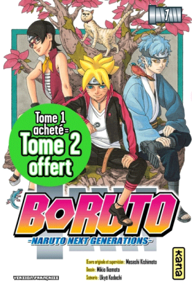 Pack Boruto Tome 1 + Tome 2