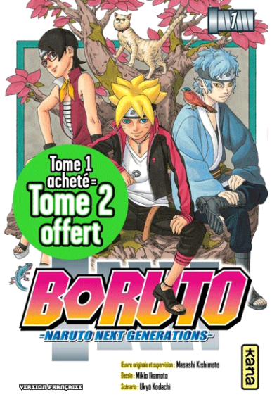 Pack Boruto Tome 1 + Tome 2