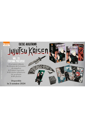 Jujutsu Kaisen Tome 25...