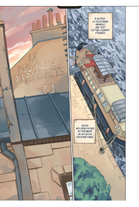 La Boutique d'Artefacts Tome 1