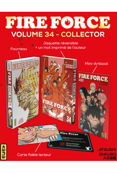 Fire Force Tome 34 -...