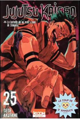 Jujutsu Kaisen Tome 25 excalibur manga
