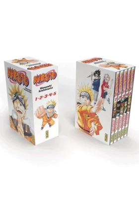 Coffret Naruto Tome 1 à 5