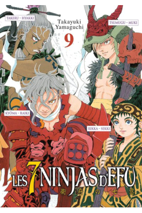 Les 7 Ninjas d'Efu Tome 9
