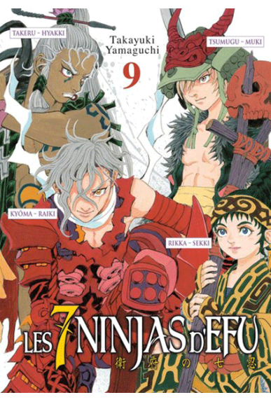 Les 7 Ninjas d'Efu Tome 9