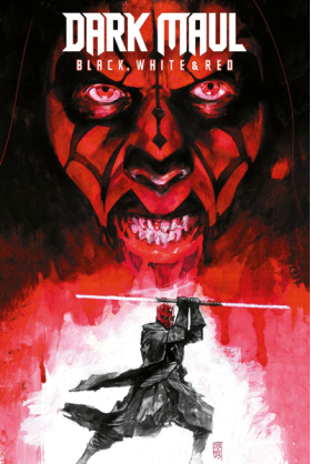 Dark Maul : Black White & Red